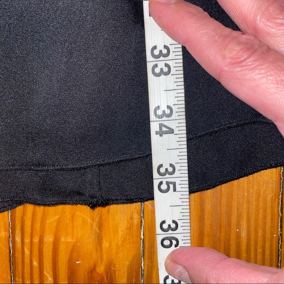 Alice + Olivia KATLYN Waterfall Back Ruffle Dress IN BLACK - Picture 11 of 13